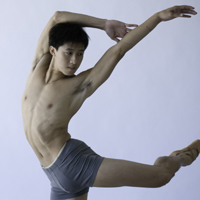 Photo Subject: Wei Chen in a Dance Pose - Photographer: Sian Richards