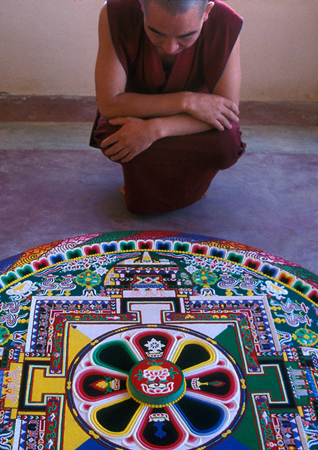 Monk Mandala - Photo by Kiran Ambwani